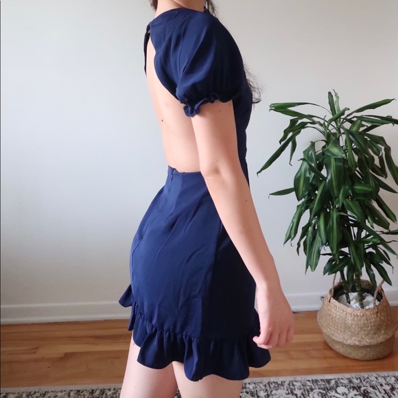 Backless Mini Dress - Picture 2 of 5